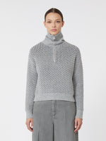 Wool, cashmere and lurex sweater