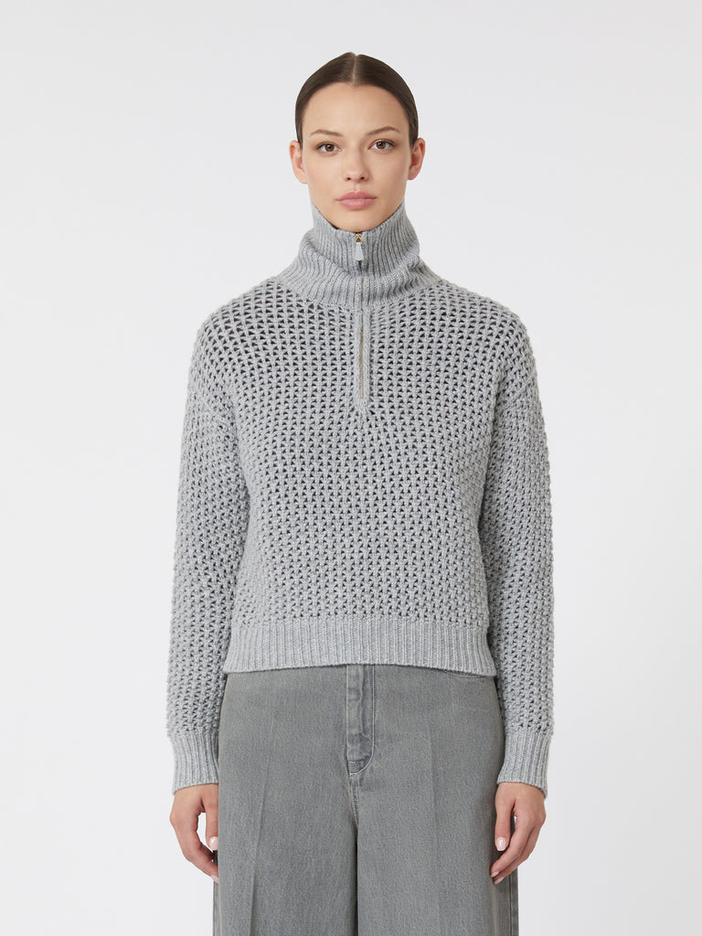 Wool, cashmere and lurex sweater