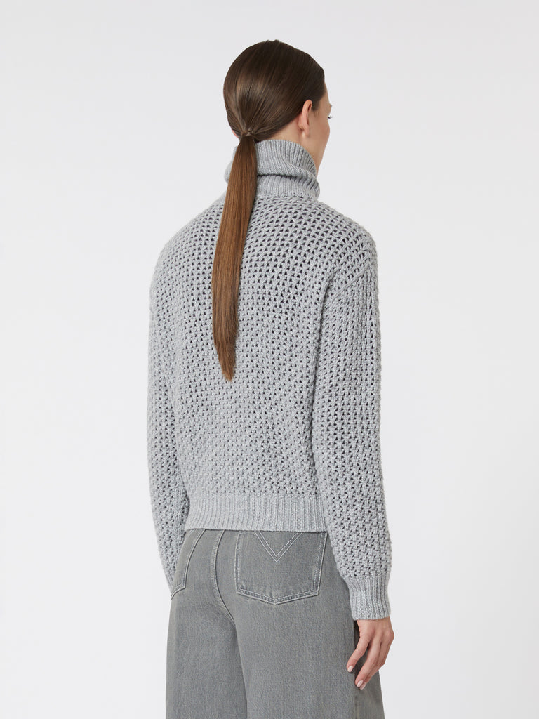 Wool, cashmere and lurex sweater