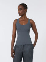 max mara viscose-blend yarn top for women