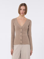 Wool And Cashmere Jumper for Women - Sand - Max Mara KSA