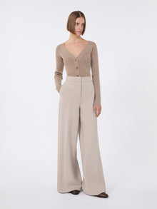 Wool And Cashmere Jumper for Women - Sand - Max Mara KSA
