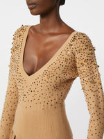 Wool and cashmere V-neck sweater