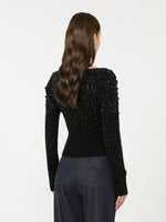 Wool and cashmere V-neck sweater