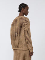 max mara cotton mesh jumper for women