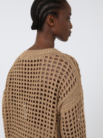 max mara cotton mesh jumper for women