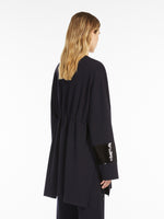 Wool jumper with rhinestones