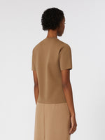 Viscose crêpe yarn jumper