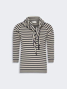 max mara viscose yarn sweater with scarf detail for women