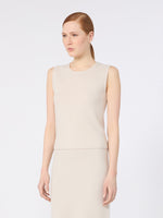 Max Mara Sleeveless wool and cashmere sweater for Women