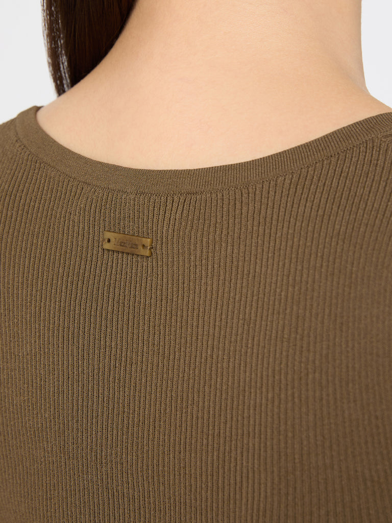 max mara كلوسي-فيتتينغ الفيسكوز الكريب سترة