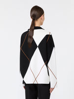 Max Mara Relaxed-cut Argyle wool yarn sweater for Women