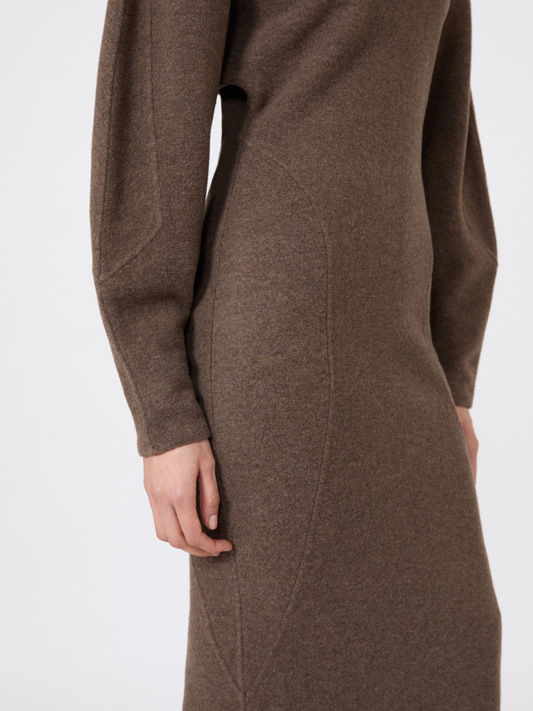 max mara wool and cashmere jersey dress