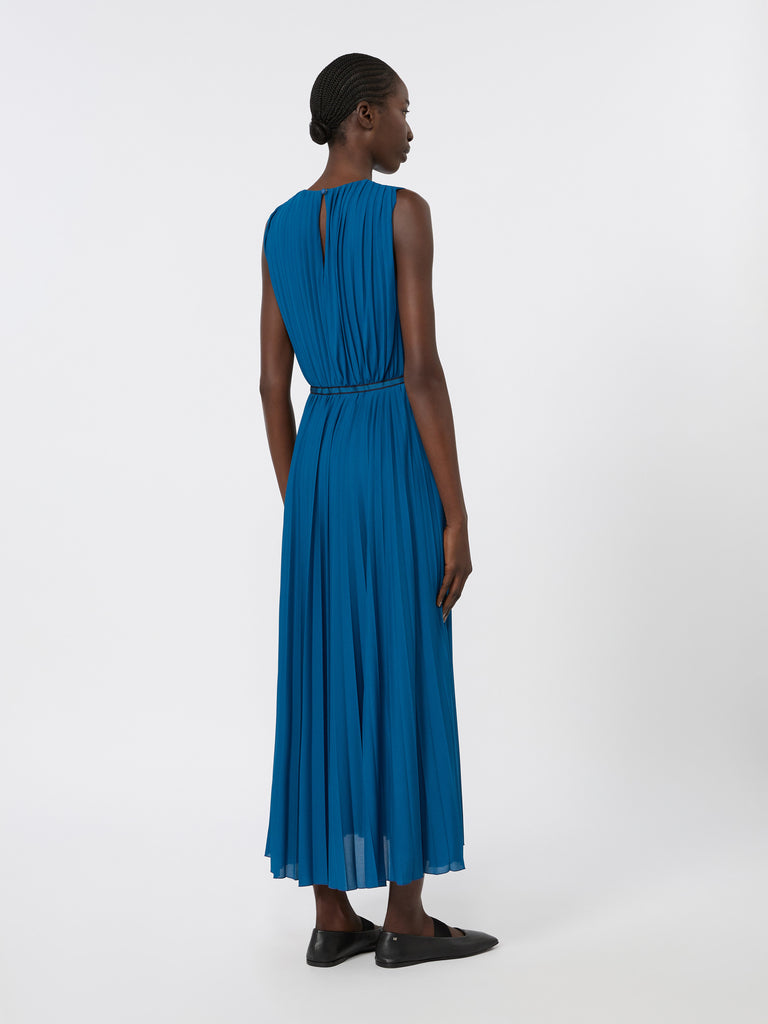 max mara فستان بكسرات من الجيرسيه