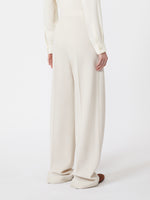 max mara wool piquã© trousers for women