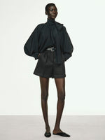 Technical mesh shorts