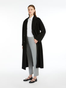 Viscose Jersey Trousers for Women - Medium Grey - Max Mara KSA