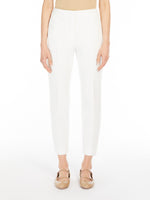 Viscose jersey trousers