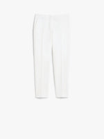 Viscose Jersey Trousers for Women - White - Max Mara KSA