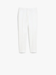 Viscose Jersey Trousers for Women - White - Max Mara KSA