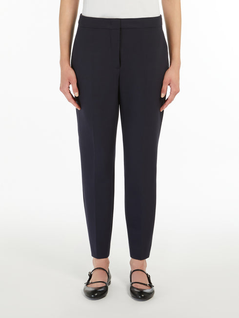 Viscose jersey trousers