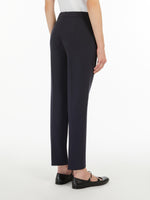 Viscose Jersey Trousers for Women - Ultramarine - Max Mara KSA