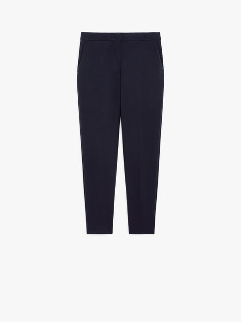 Viscose jersey trousers