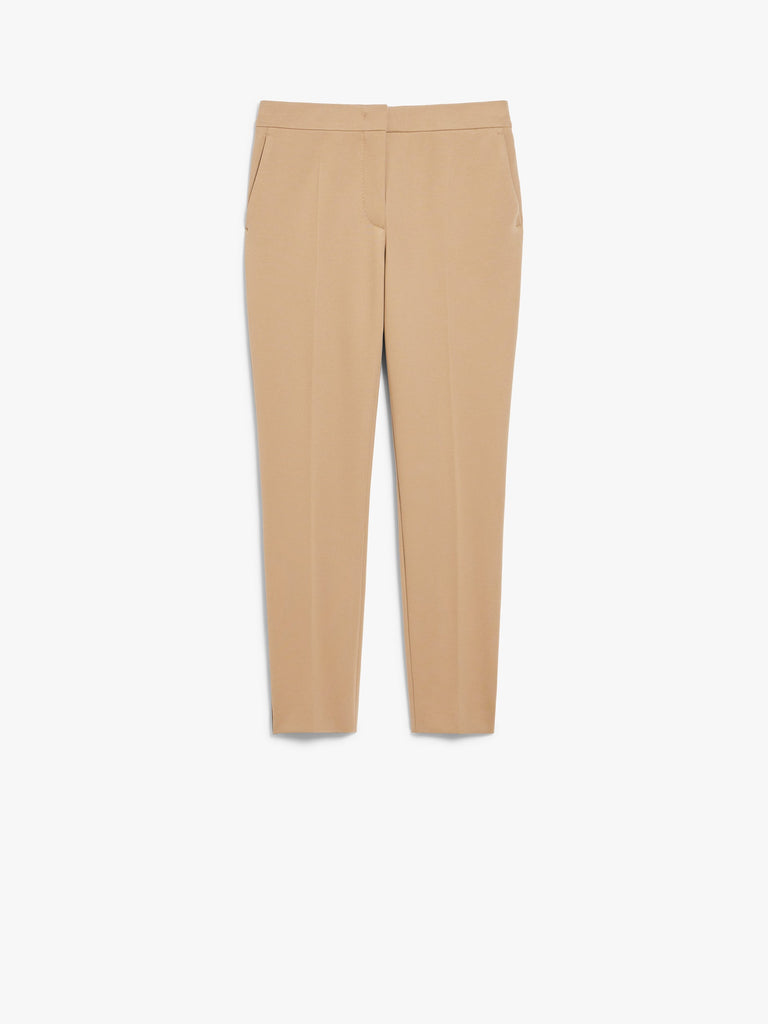Viscose jersey trousers