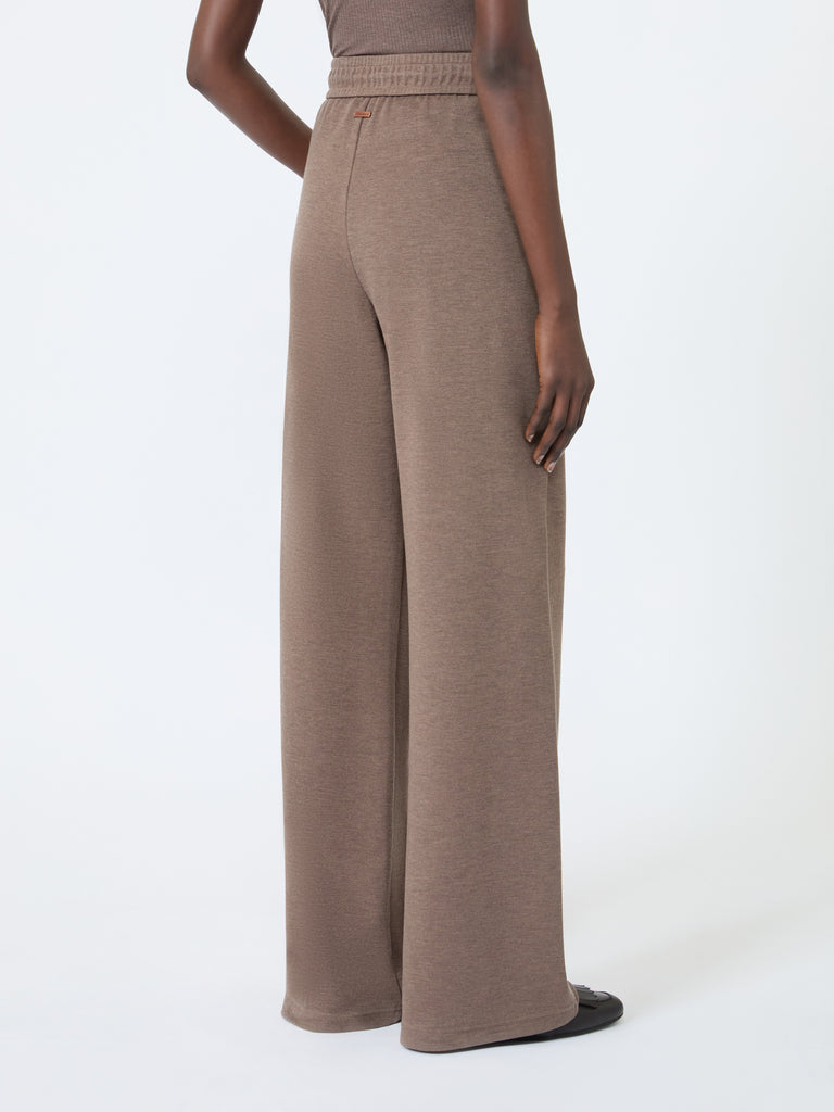 max mara بنطال من الجيرسيه والقطن