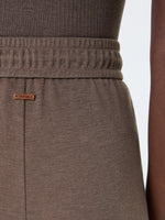 Jersey And Cotton Trousers for Women - Mud - Max Mara KSA