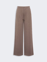 Jersey And Cotton Trousers for Women - Mud - Max Mara KSA