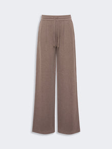Jersey And Cotton Trousers for Women - Mud - Max Mara KSA