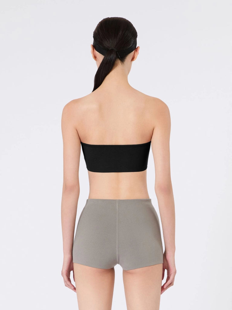 Bandeau bra in stretch viscose