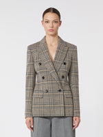 max mara jacquard jersey blazer for women