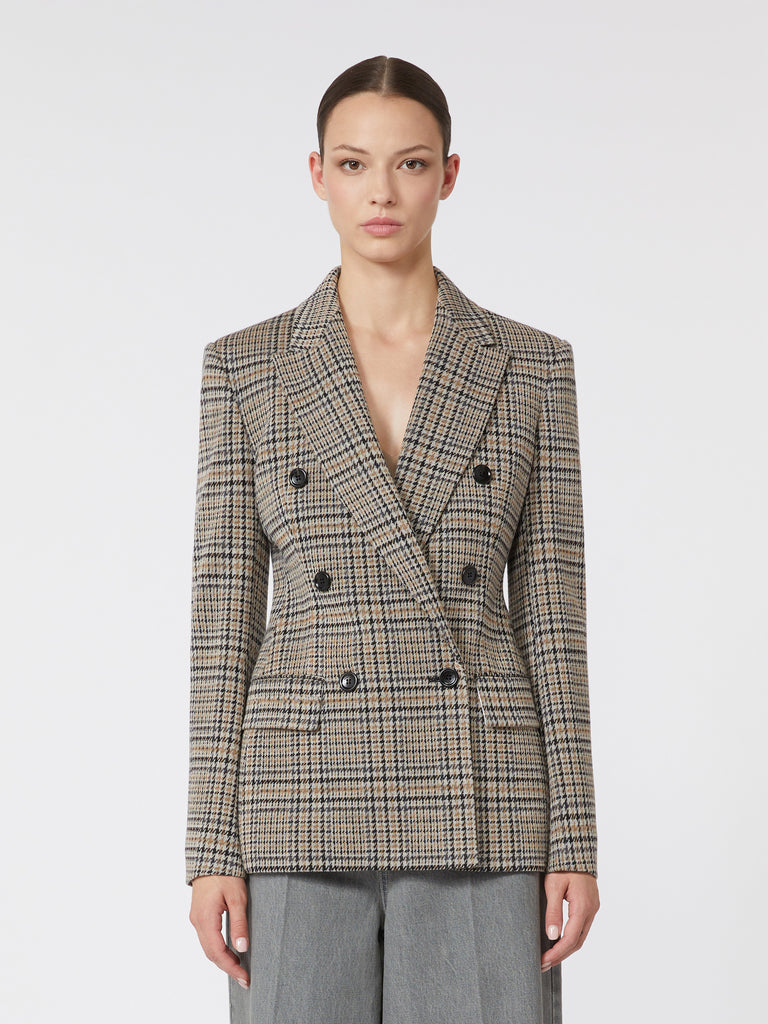 max mara jacquard jersey blazer