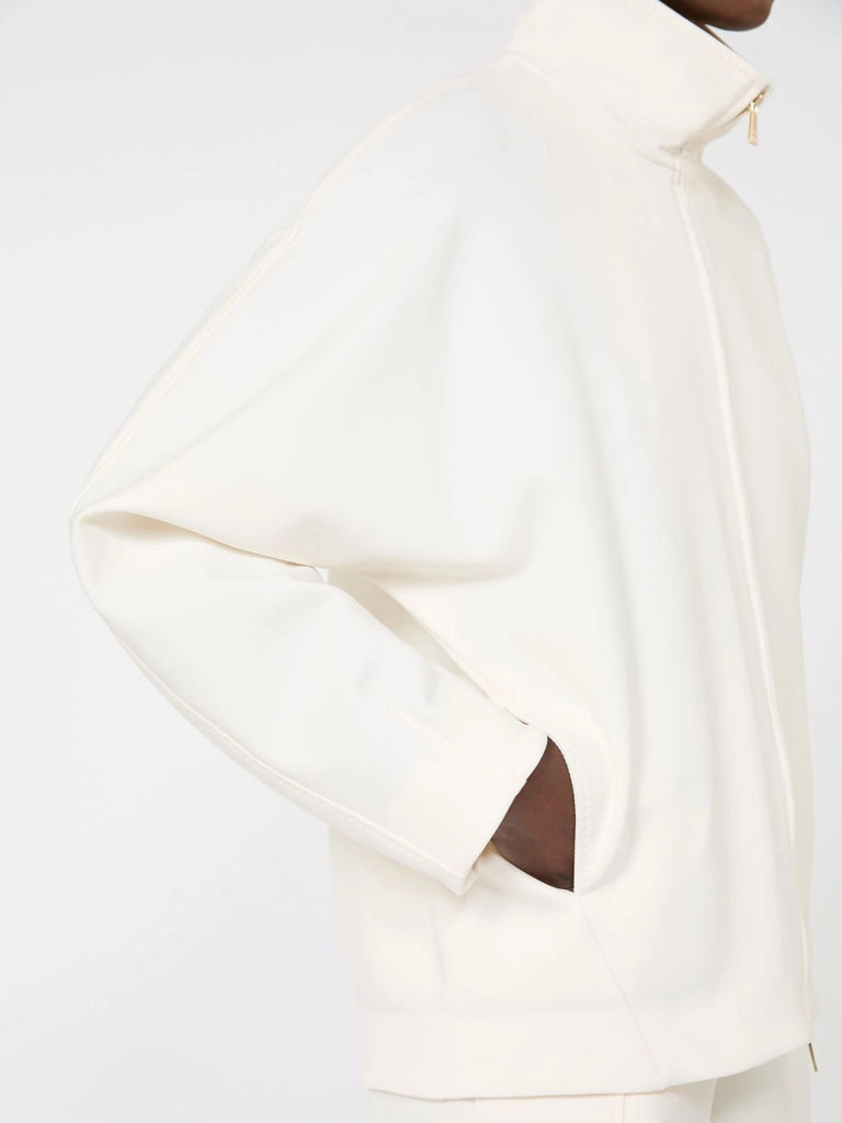 Soft scuba jersey jacket