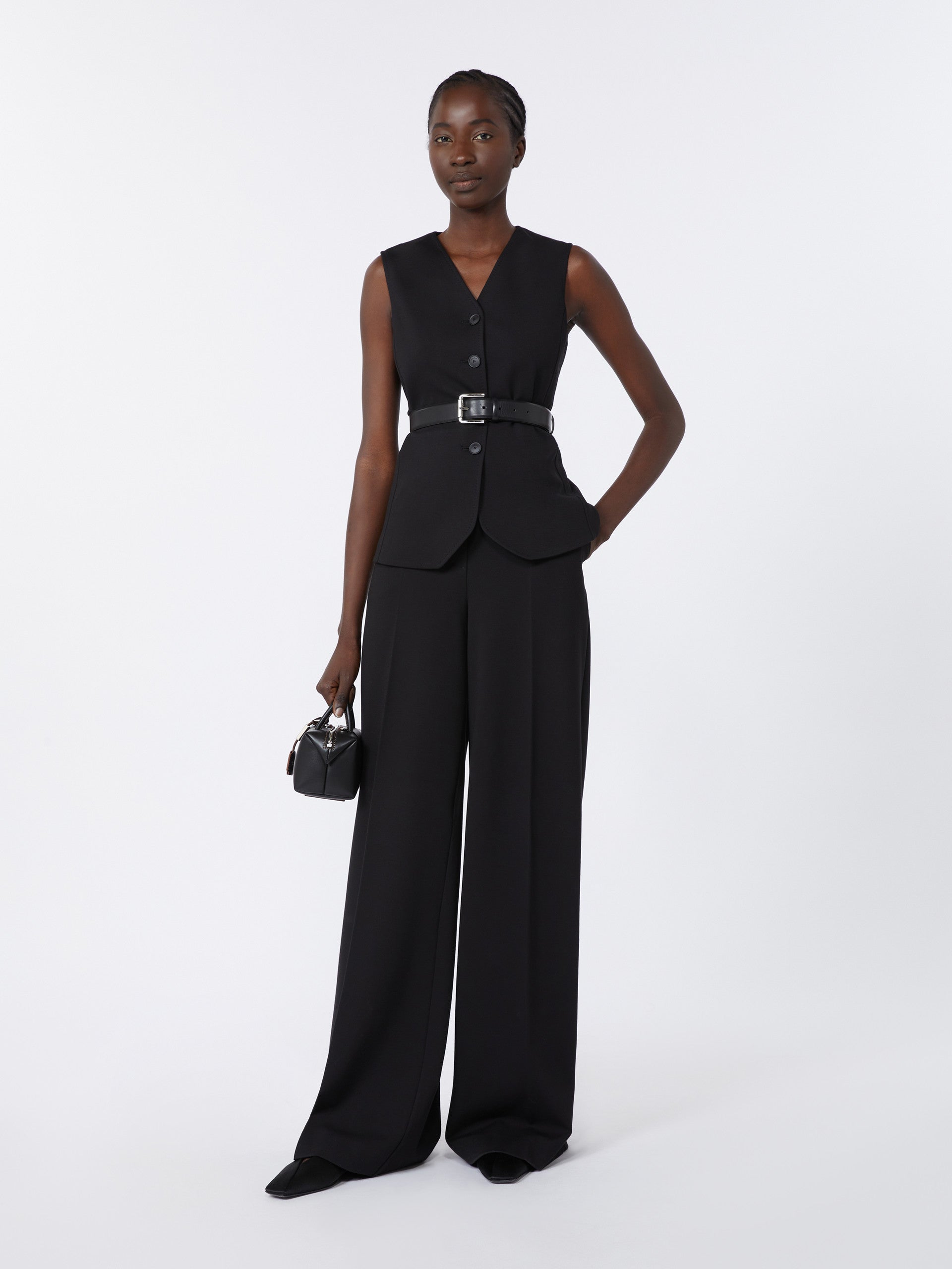 Compact jersey gilet