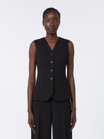 Compact jersey gilet