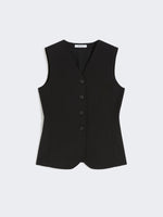 Compact jersey gilet