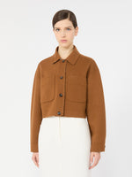 Max Mara Wool and cashmere jersey boxy jacket for Women