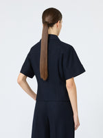 max mara slim-fit cotton jersey jacket for women
