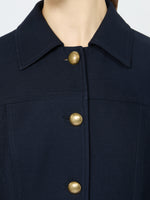 max mara slim-fit cotton jersey jacket for women