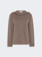 max mara silk-blend jersey sweatshirt for women