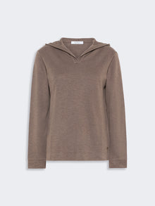 max mara silk-blend jersey sweatshirt for women