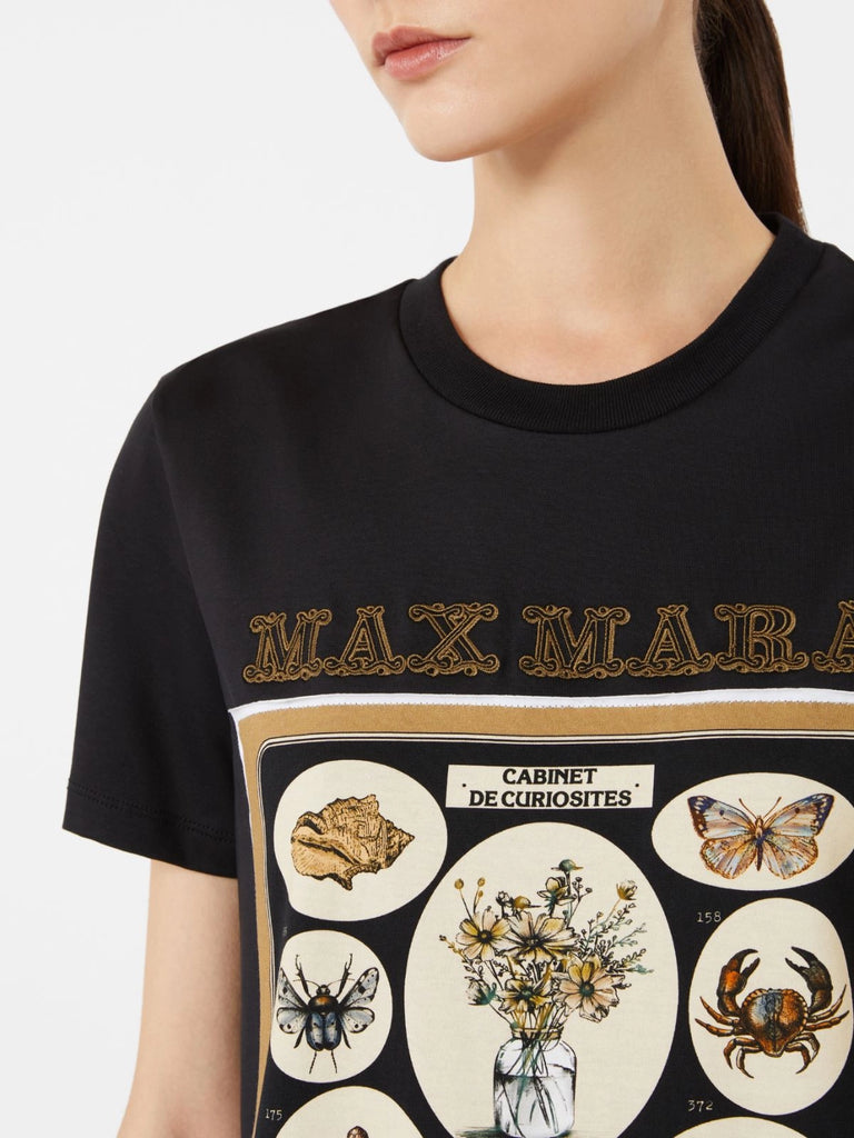 max mara تيشيرت جيرسيه قطن