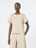 max mara cotton jersey boxy t-shirt for women