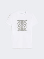 Embroidered cotton T-shirt