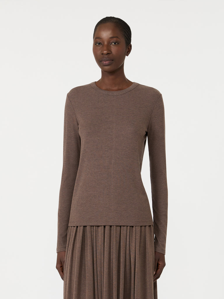 max mara long-sleeved jersey t-shirt