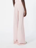 Max Mara Natural stretch pure wool flared trousers for Women
