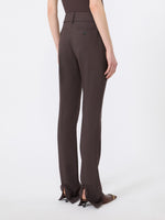Max Mara Slim-fit stretch viscose trousers for Women
